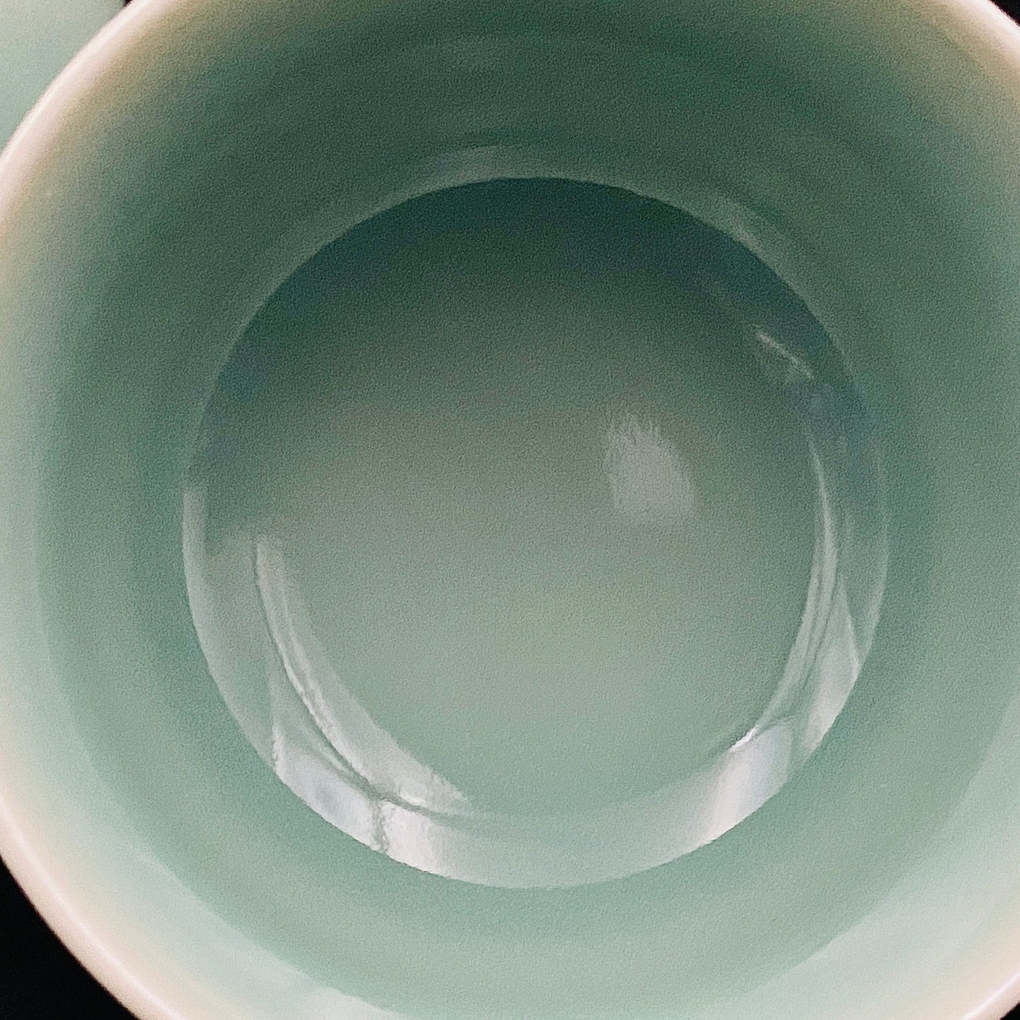 松本为佐视作 青瓷酒盏 二客组：重新定义汝窑、瑞利散射造就极致翡翠绿 #172