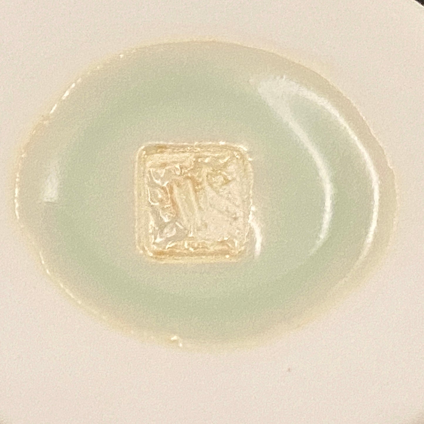 松本为佐视 (Matsumoto Isami) 作 青瓷马上杯 现代京都瓷器的至宝 #162