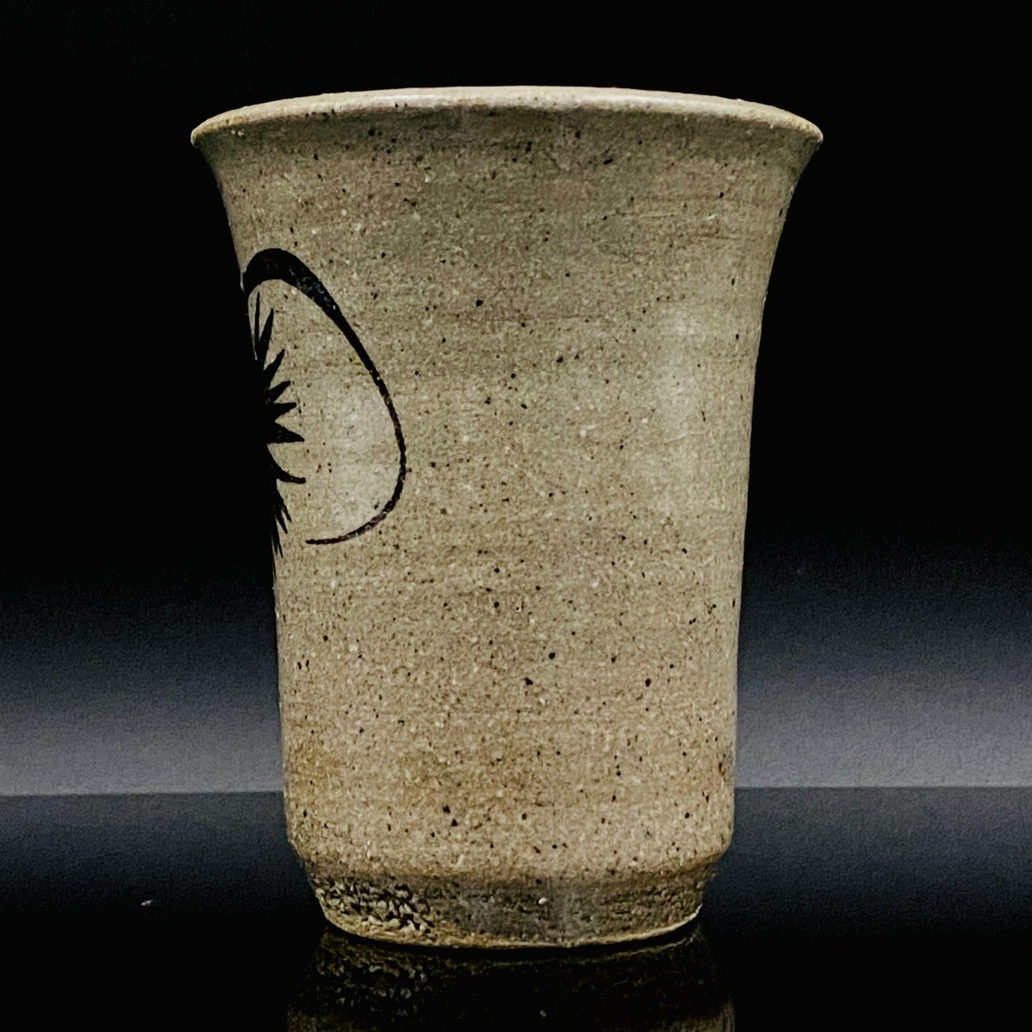 江口勝美 和紙染花文 肥前陶芸界の生ける伝説 至高のビアグラス 2点セット #167