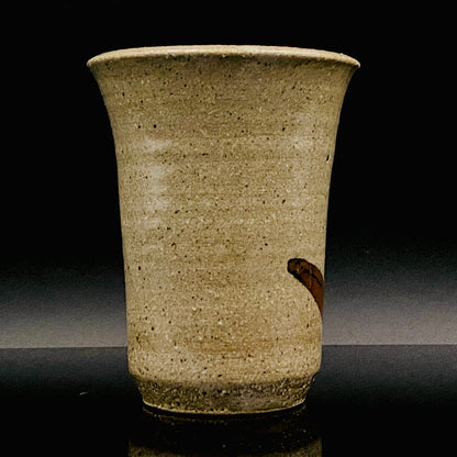 江口勝美 和紙染花文 肥前陶芸界の生ける伝説 至高のビアグラス 2点セット #167