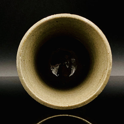 江口勝美 和紙染花文 肥前陶芸界の生ける伝説 至高のビアグラス 2点セット #167