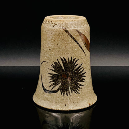 江口勝美 和紙染花文 肥前陶芸界の生ける伝説 至高のビアグラス 2点セット #167