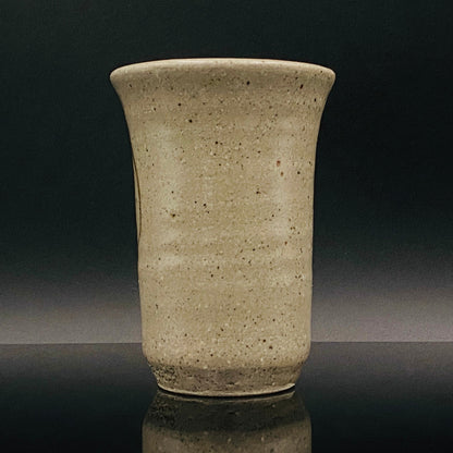 江口勝美 和紙染花文 肥前陶芸界の生ける伝説 至高のビアグラス 2点セット #167