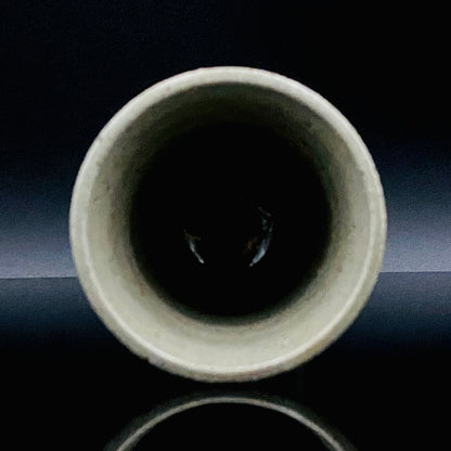 江口勝美 和紙染花文 肥前陶芸界の生ける伝説 至高のビアグラス 2点セット #167