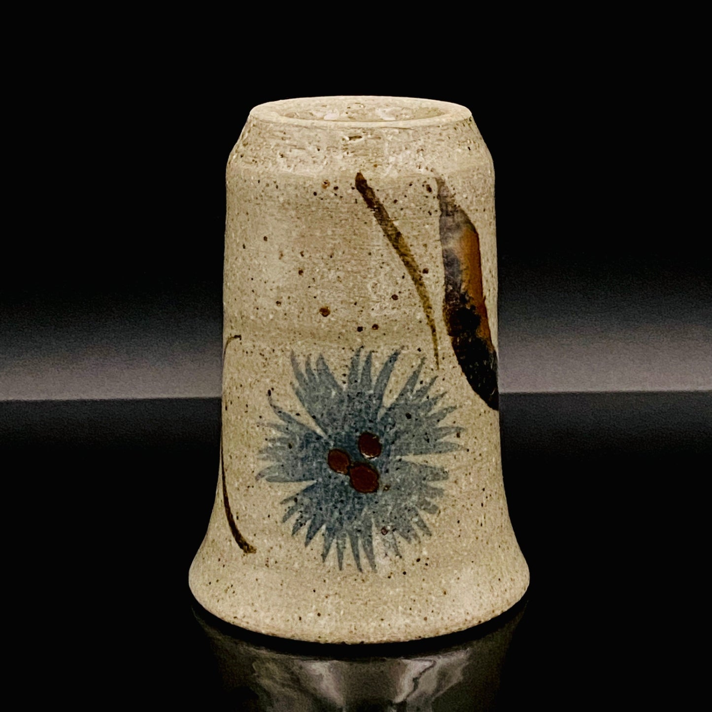 江口勝美 和紙染花文 肥前陶芸界の生ける伝説 至高のビアグラス 2点セット #167