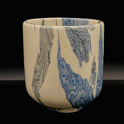 松井康阳（Matsui Koyo）杰作 绞胎之极致 积层绞胎构建的积层构造美 威士忌杯 #174