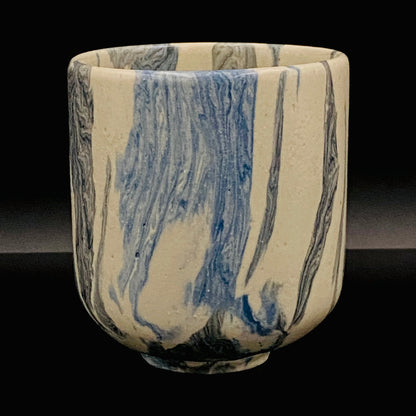 松井康阳（Matsui Koyo）杰作 绞胎之极致 积层绞胎构建的积层构造美 威士忌杯 #174