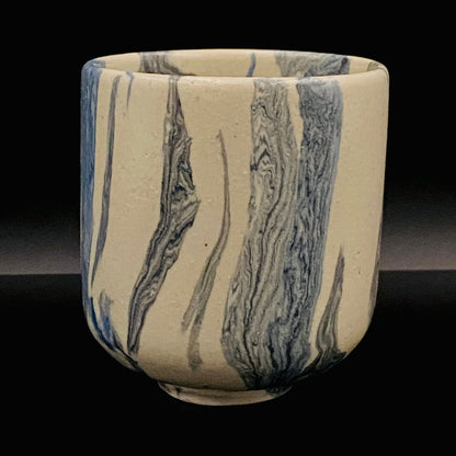 松井康阳（Matsui Koyo）杰作 绞胎之极致 积层绞胎构建的积层构造美 威士忌杯 #174