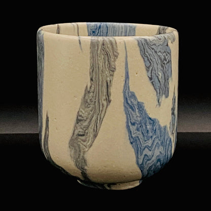 松井康阳（Matsui Koyo）杰作 绞胎之极致 积层绞胎构建的积层构造美 威士忌杯 #174