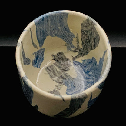 松井康阳（Matsui Koyo）杰作 绞胎之极致 积层绞胎构建的积层构造美 威士忌杯 #174