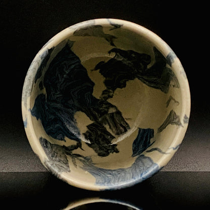 松井康阳（Matsui Koyo）杰作 绞胎之极致 积层绞胎构建的积层构造美 威士忌杯 #174