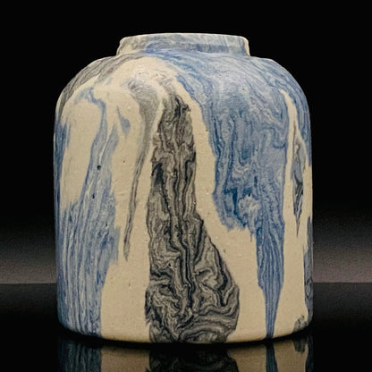 松井康阳（Matsui Koyo）杰作 绞胎之极致 积层绞胎构建的积层构造美 威士忌杯 #174