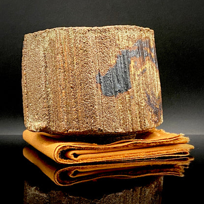 Artist Featured in Ippodo Gallery New York's "Magic of the Tea Bowl" | Eldest Son of Mashiko Potter Ken Matsuzaki | Kan Matsuzaki | Irabo Kofuku Chawan (Small Tea Bowl) | Tomobako | Japanese-Style Rocks Glass #476