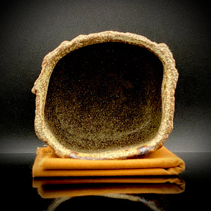 Artist Featured in Ippodo Gallery New York's "Magic of the Tea Bowl" | Eldest Son of Mashiko Potter Ken Matsuzaki | Kan Matsuzaki | Irabo Kofuku Chawan (Small Tea Bowl) | Tomobako | Japanese-Style Rocks Glass #476