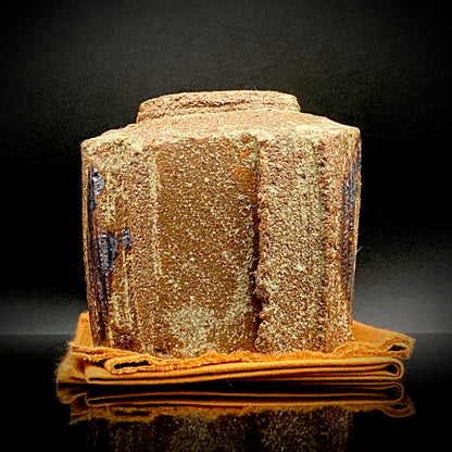 Artist Featured in Ippodo Gallery New York's "Magic of the Tea Bowl" | Eldest Son of Mashiko Potter Ken Matsuzaki | Kan Matsuzaki | Irabo Kofuku Chawan (Small Tea Bowl) | Tomobako | Japanese-Style Rocks Glass #476