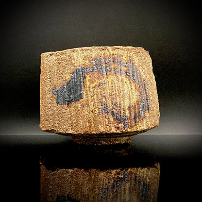 Artist Featured in Ippodo Gallery New York's "Magic of the Tea Bowl" | Eldest Son of Mashiko Potter Ken Matsuzaki | Kan Matsuzaki | Irabo Kofuku Chawan (Small Tea Bowl) | Tomobako | Japanese-Style Rocks Glass #476