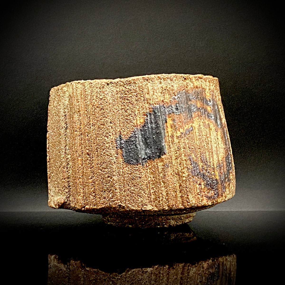 Artist Featured in Ippodo Gallery New York's "Magic of the Tea Bowl" | Eldest Son of Mashiko Potter Ken Matsuzaki | Kan Matsuzaki | Irabo Kofuku Chawan (Small Tea Bowl) | Tomobako | Japanese-Style Rocks Glass #476