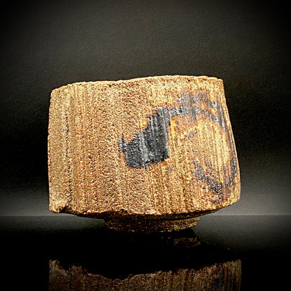 Artist Featured in Ippodo Gallery New York's "Magic of the Tea Bowl" | Eldest Son of Mashiko Potter Ken Matsuzaki | Kan Matsuzaki | Irabo Kofuku Chawan (Small Tea Bowl) | Tomobako | Japanese-Style Rocks Glass #476
