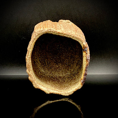Artist Featured in Ippodo Gallery New York's "Magic of the Tea Bowl" | Eldest Son of Mashiko Potter Ken Matsuzaki | Kan Matsuzaki | Irabo Kofuku Chawan (Small Tea Bowl) | Tomobako | Japanese-Style Rocks Glass #476