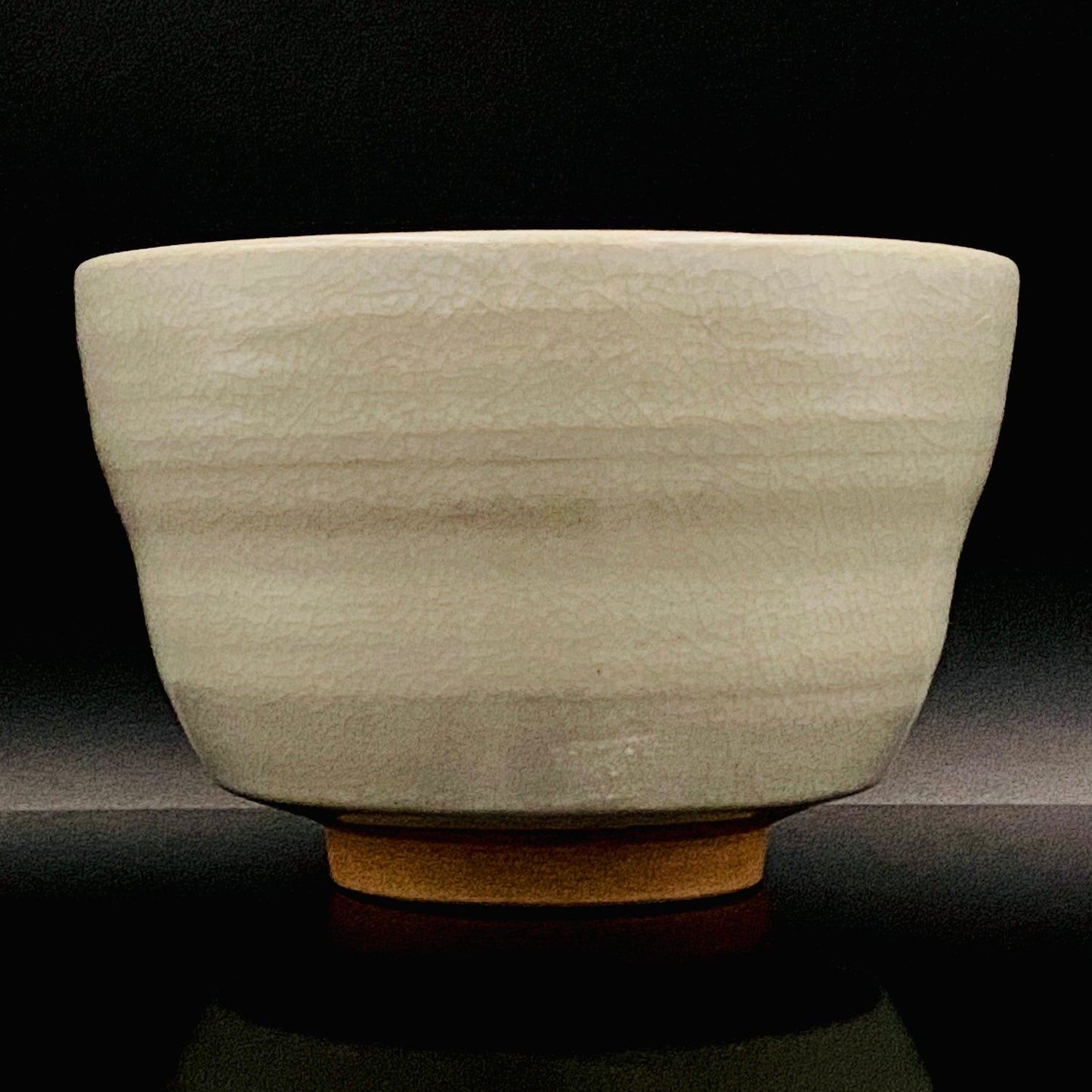 福田力三郎（Fukuda Rikisaburo）作品 铁绘加彩笹之图 茶碗 至高加冰威士忌杯 #179