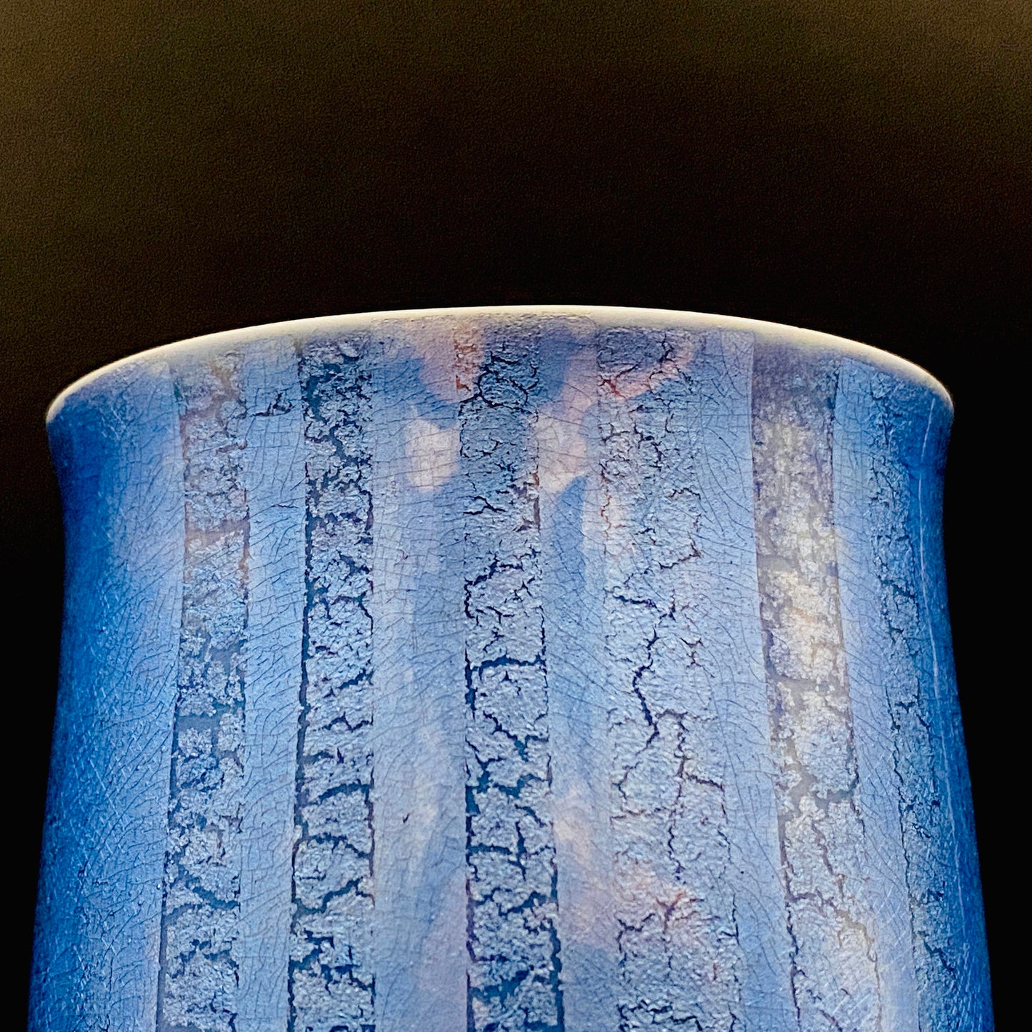 人间国宝 中田一於（Nakata Kazuo）作 九谷烧 釉里金彩 汤吞 洋酒酒器 瑕疵品 #187