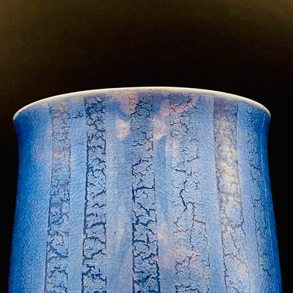 人间国宝 中田一於（Nakata Kazuo）作 九谷烧 釉里金彩 汤吞 洋酒酒器 瑕疵品 #187