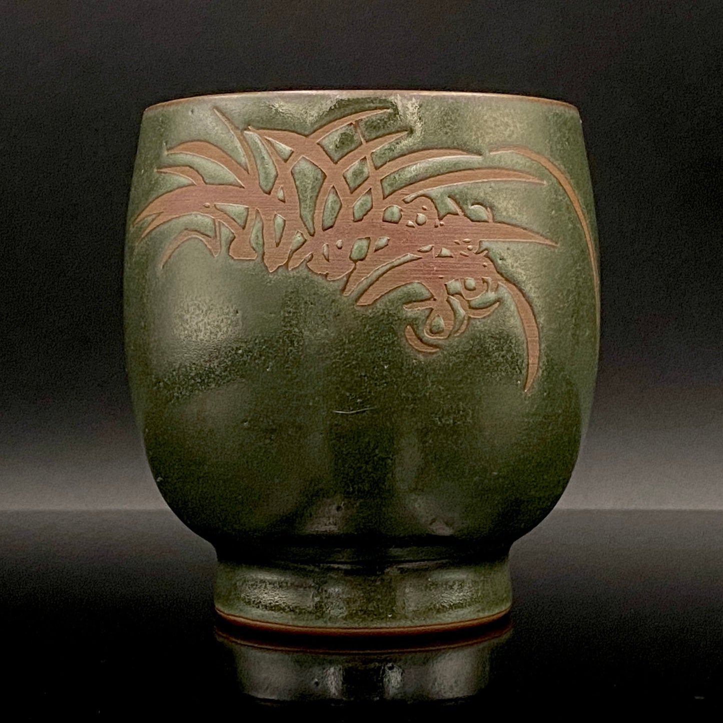 Living National Treasure, Ito Sekisui V, Sado Mumyoi-yaki, Yohen Guinomi Sake Cups (Set of 2) #189