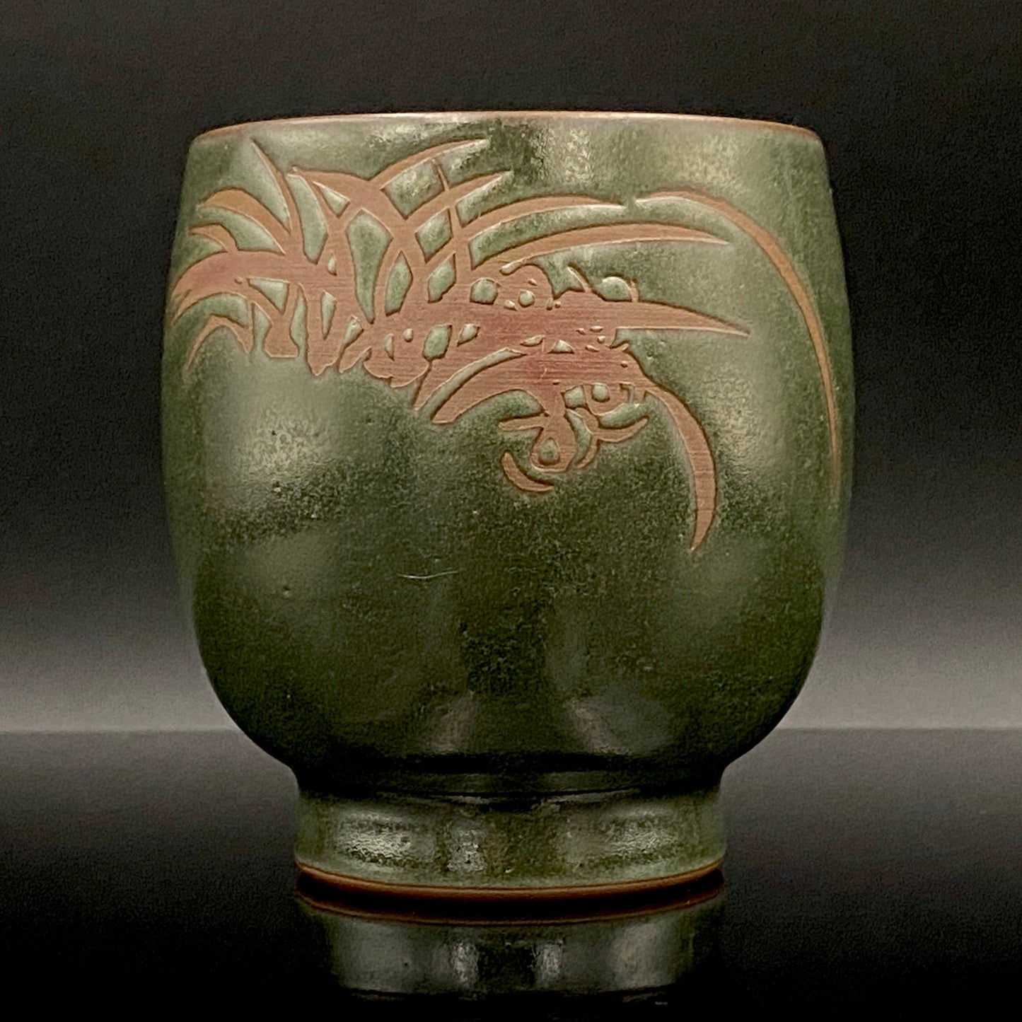 Living National Treasure, Ito Sekisui V, Sado Mumyoi-yaki, Yohen Guinomi Sake Cups (Set of 2) #189