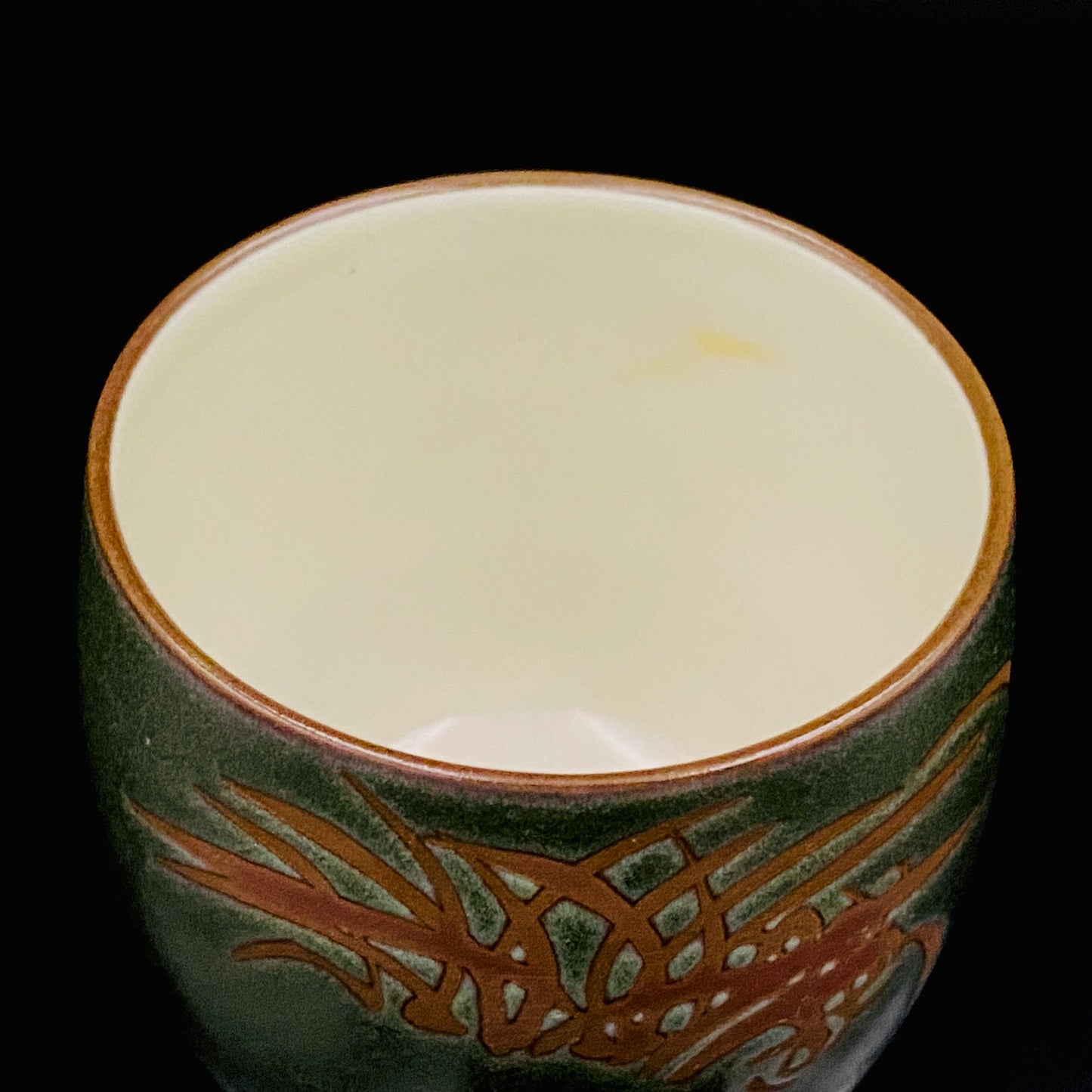 Living National Treasure, Ito Sekisui V, Sado Mumyoi-yaki, Yohen Guinomi Sake Cups (Set of 2) #189