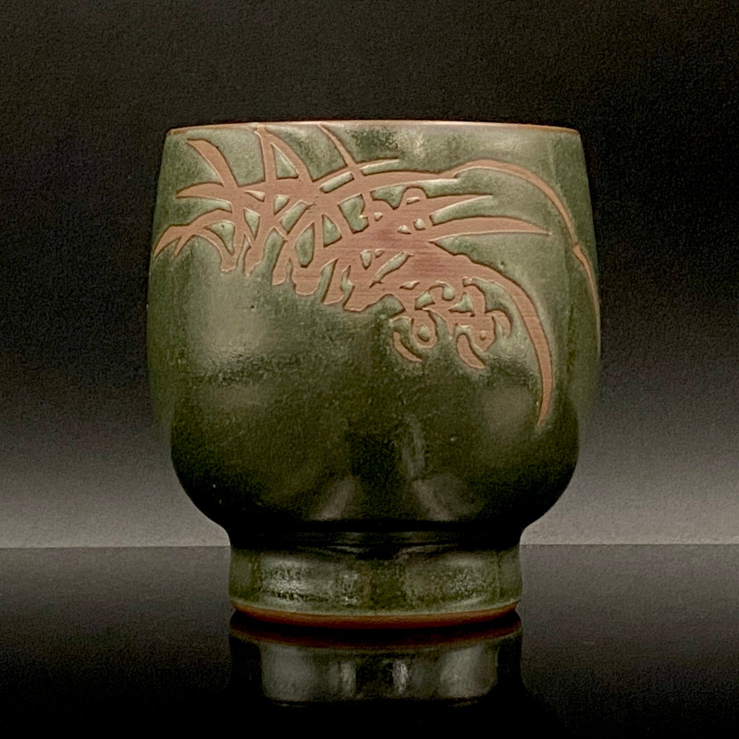 Living National Treasure, Ito Sekisui V, Sado Mumyoi-yaki, Yohen Guinomi Sake Cups (Set of 2) #189