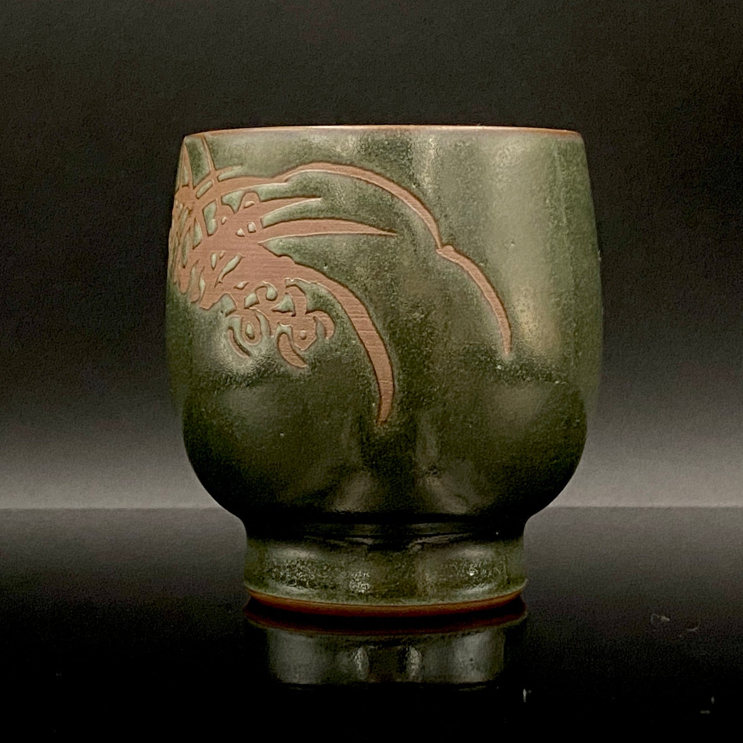 Living National Treasure, Ito Sekisui V, Sado Mumyoi-yaki, Yohen Guinomi Sake Cups (Set of 2) #189