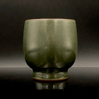 Living National Treasure, Ito Sekisui V, Sado Mumyoi-yaki, Yohen Guinomi Sake Cups (Set of 2) #189