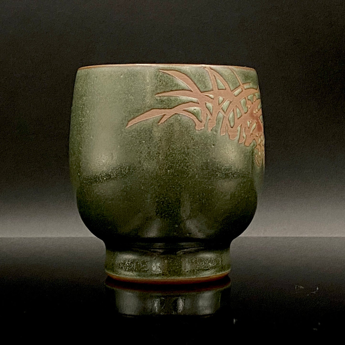 Living National Treasure, Ito Sekisui V, Sado Mumyoi-yaki, Yohen Guinomi Sake Cups (Set of 2) #189