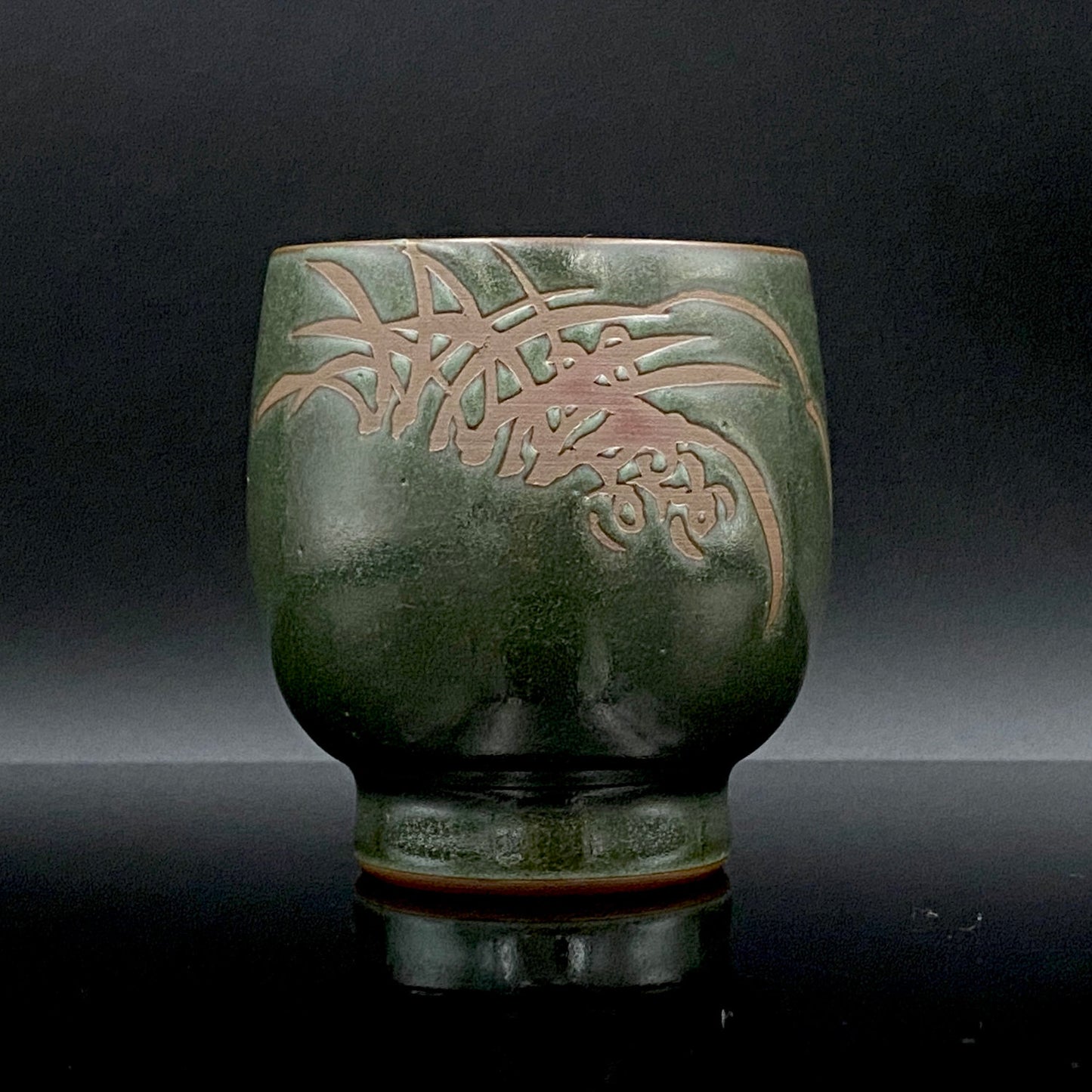 Living National Treasure, Ito Sekisui V, Sado Mumyoi-yaki, Yohen Guinomi Sake Cups (Set of 2) #189