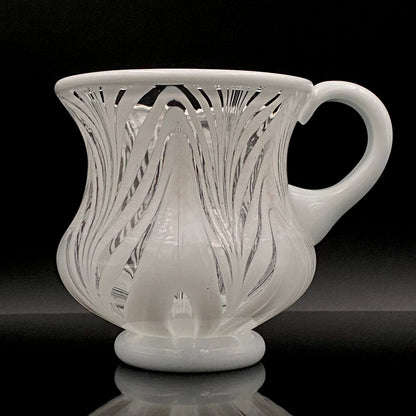Hisatoshi Iwata, Jobun (Striped) Glass Vessel, Rock Glass / Tasting Glass, Japan Art Academy Award Winning Artist #201