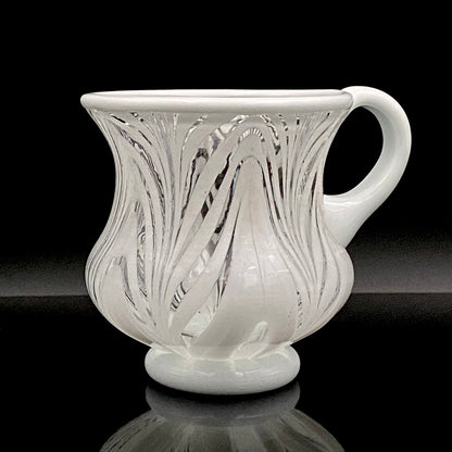 Hisatoshi Iwata, Jobun (Striped) Glass Vessel, Rock Glass / Tasting Glass, Japan Art Academy Award Winning Artist #201