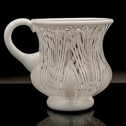 Hisatoshi Iwata, Jobun (Striped) Glass Vessel, Rock Glass / Tasting Glass, Japan Art Academy Award Winning Artist #201