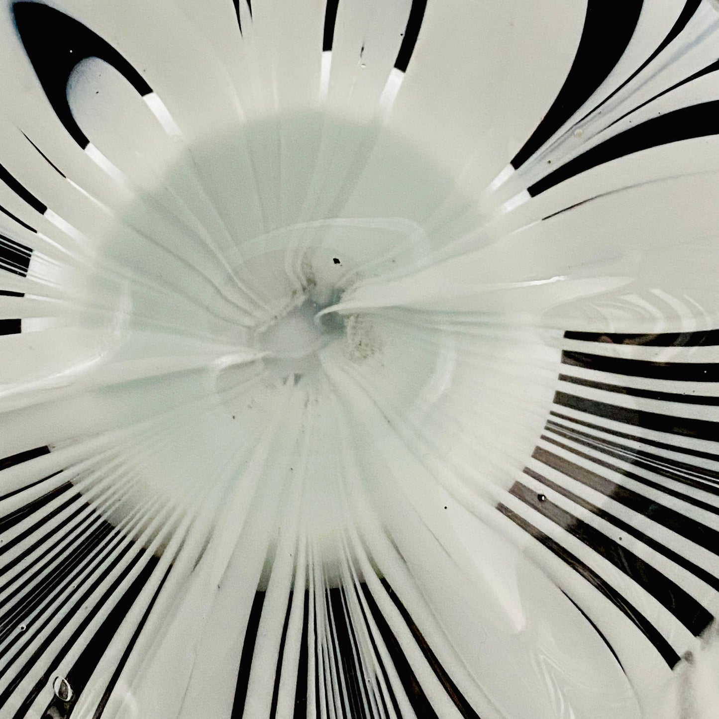 Hisatoshi Iwata, Jobun (Striped) Glass Vessel, Rock Glass / Tasting Glass, Japan Art Academy Award Winning Artist #201