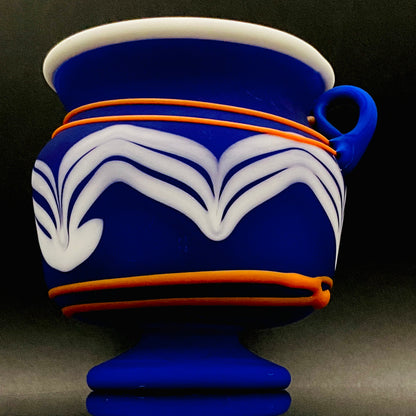 岩田久利（Iwata Hisatoshi）作品 玻璃条文小壶 冰碗 日本艺术院奖获奖作家 #196