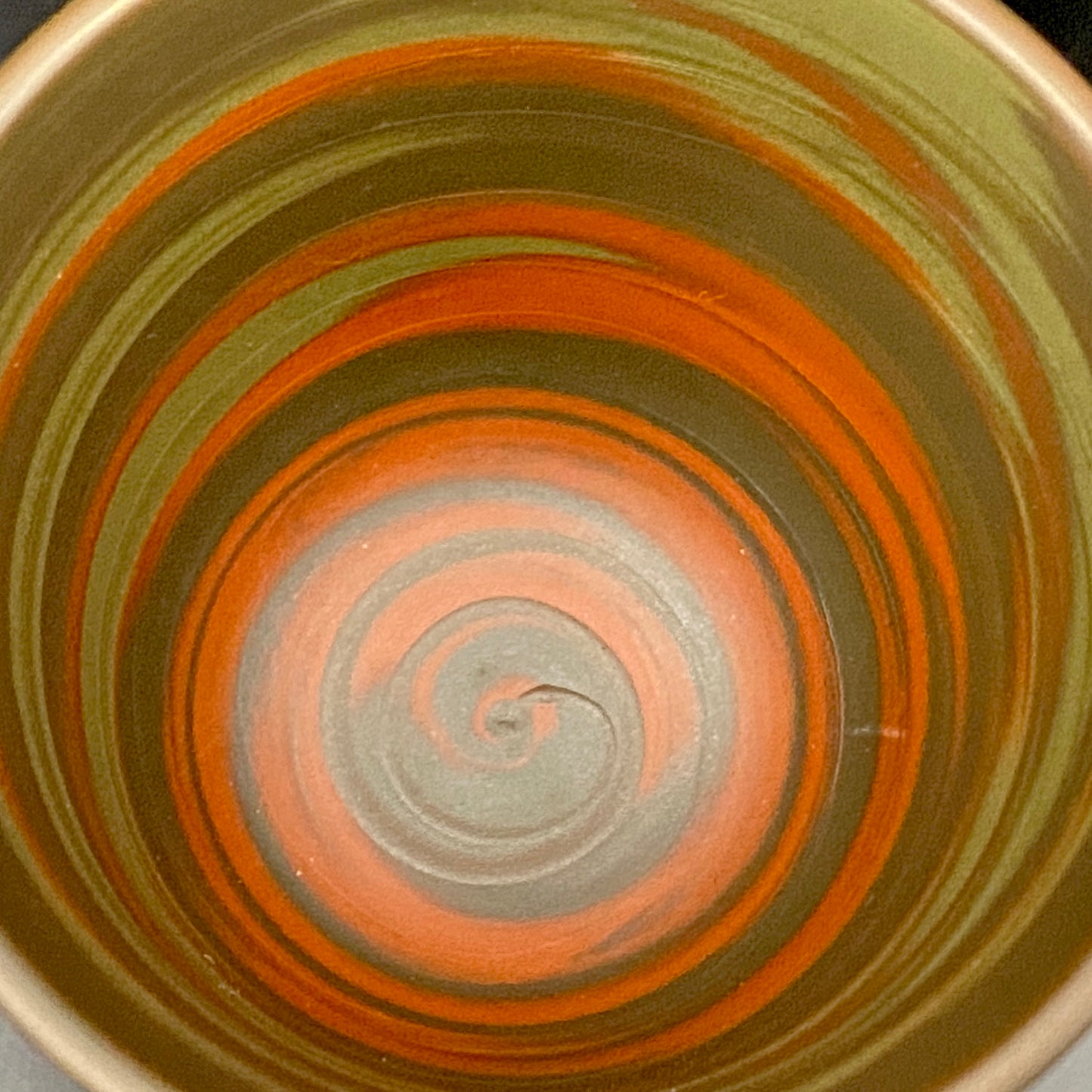 Yohei Konishi, Tokoname Ware Neriage, Horseback Cup (Stem Cup) "Shouchu no Tama" Sake Vessel #197