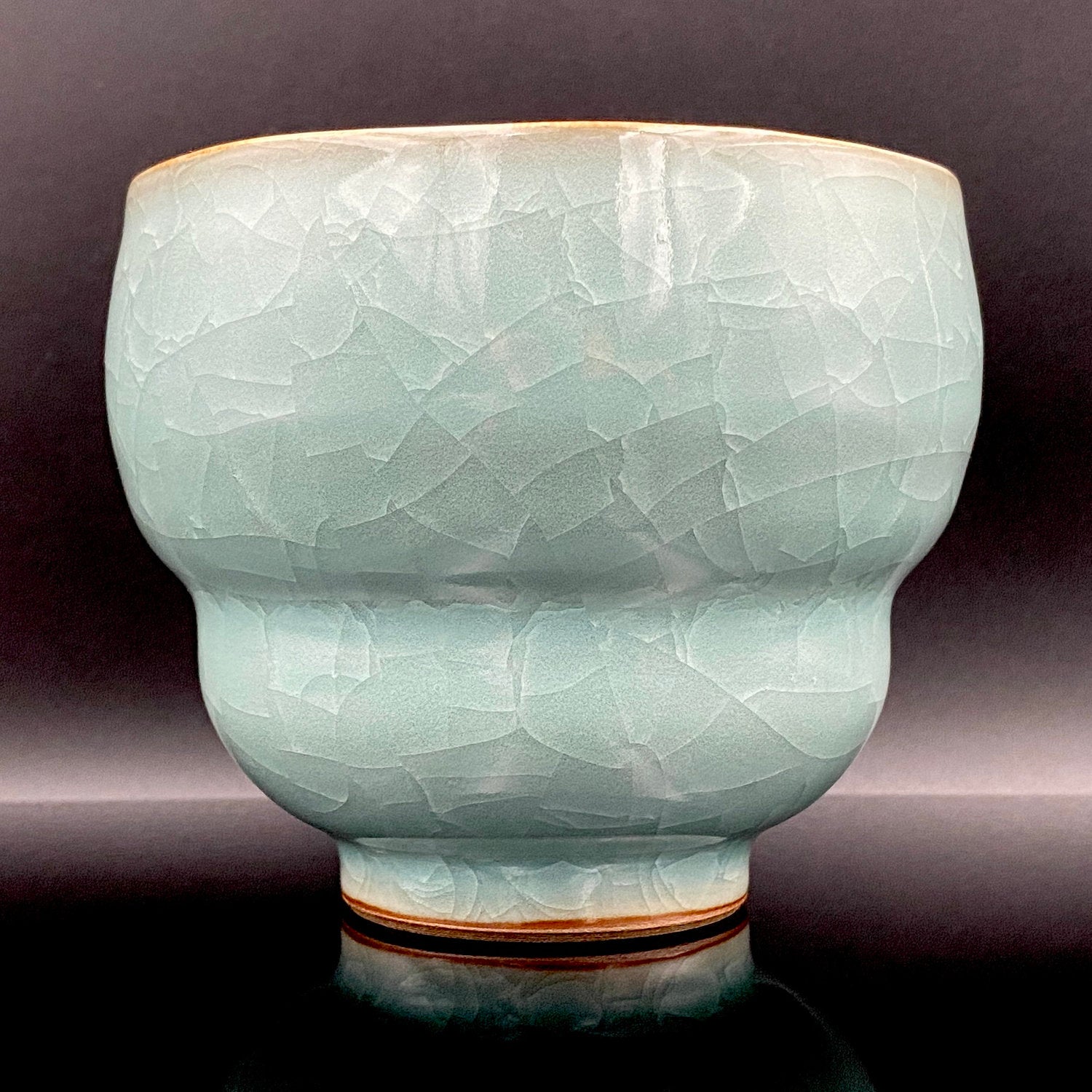 鍋島青磁　最高峰　小笠原長春　造　青磁皆具　茶道具一式　共箱　天然青磁100％ 道具】鍋島青磁 皆具 小笠原長春作 | 池袋に近い板橋「橋袋」の茶道の