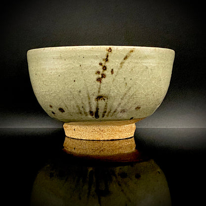 日展特選・日展会員賞受賞 日展会員 漆芸家 明石 朴景 絵付 讃岐窯 草文盌 和のロックグラス #500