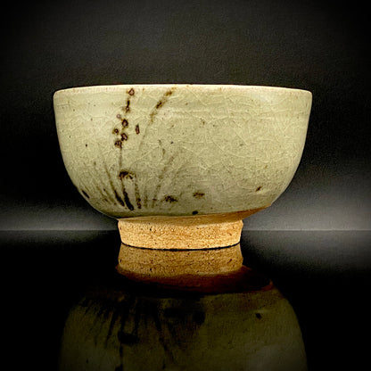 日展特選・日展会員賞受賞 日展会員 漆芸家 明石 朴景 絵付 讃岐窯 草文盌 和のロックグラス #500