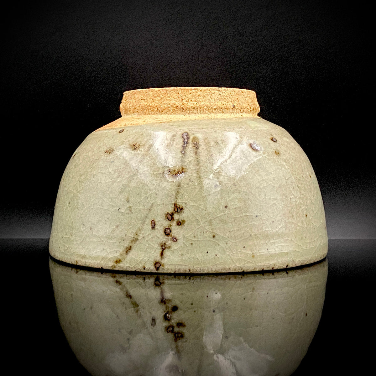日展特選・日展会員賞受賞 日展会員 漆芸家 明石 朴景 絵付 讃岐窯 草文盌 和のロックグラス #500