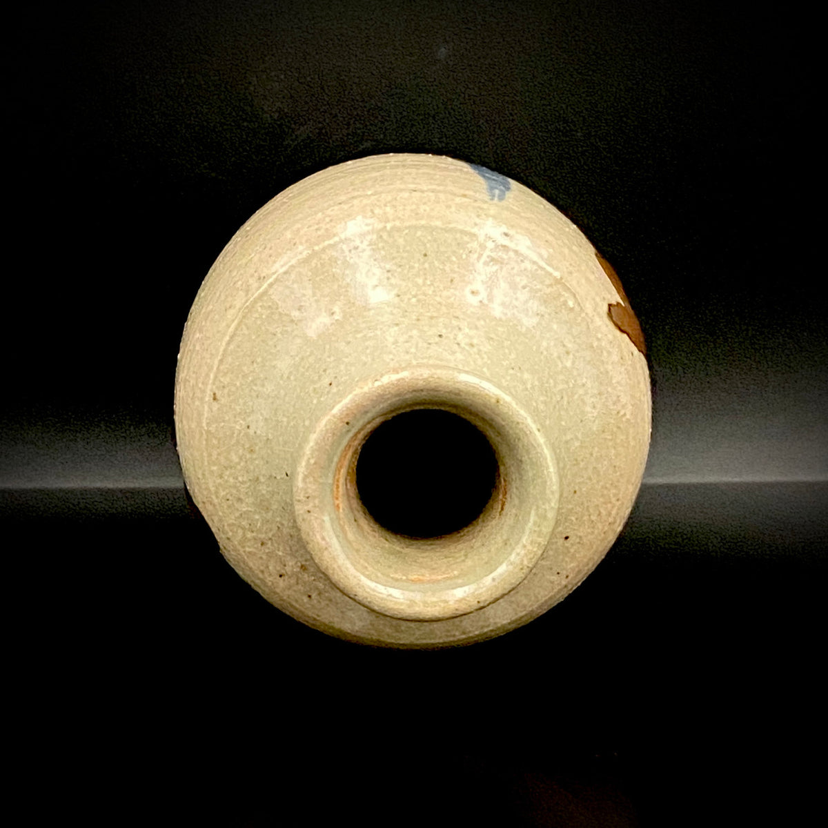 勲五等瑞宝章受章 益子焼 濱田庄司に師事 佐久間 藤太郎 作 呉須草花文 徳利と夫婦湯呑 和のデキャンタ・和のロックグラス #506