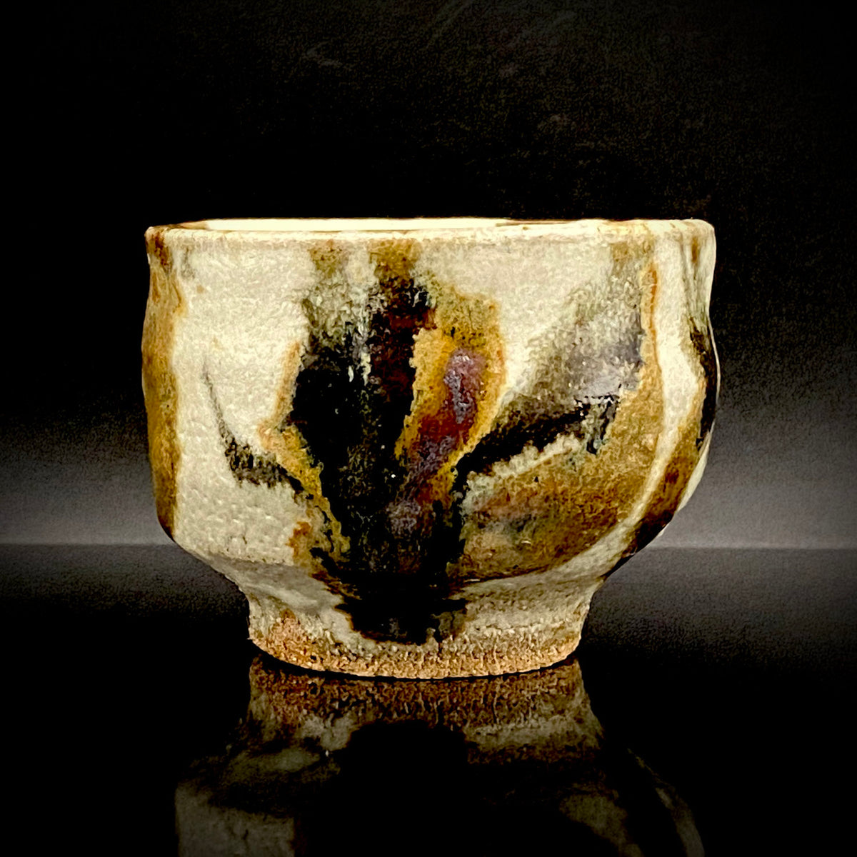 川尻浩史 Kawajiri Hiroshi 益子 Mashiko ware 益子烧 ぐい呑 guinomi sake cup 酒盏 ショットグラス shot glass 烈酒杯 (9/51)