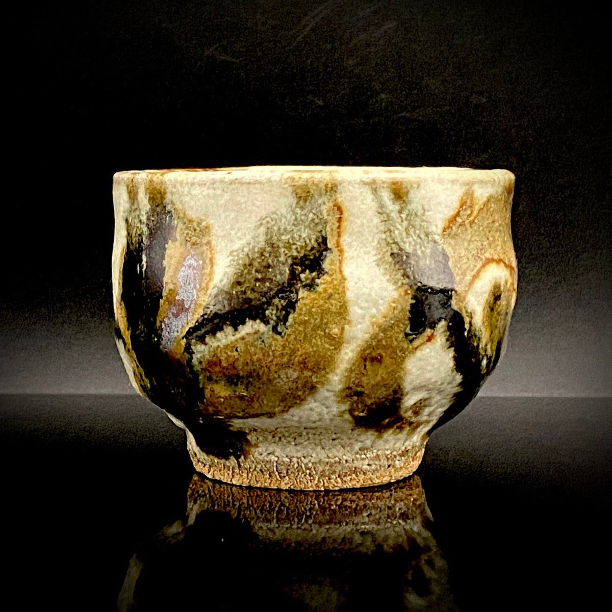 川尻浩史 Kawajiri Hiroshi 益子 Mashiko ware 益子烧 ぐい呑 guinomi sake cup 酒盏 ショットグラス shot glass 烈酒杯 (10/51)