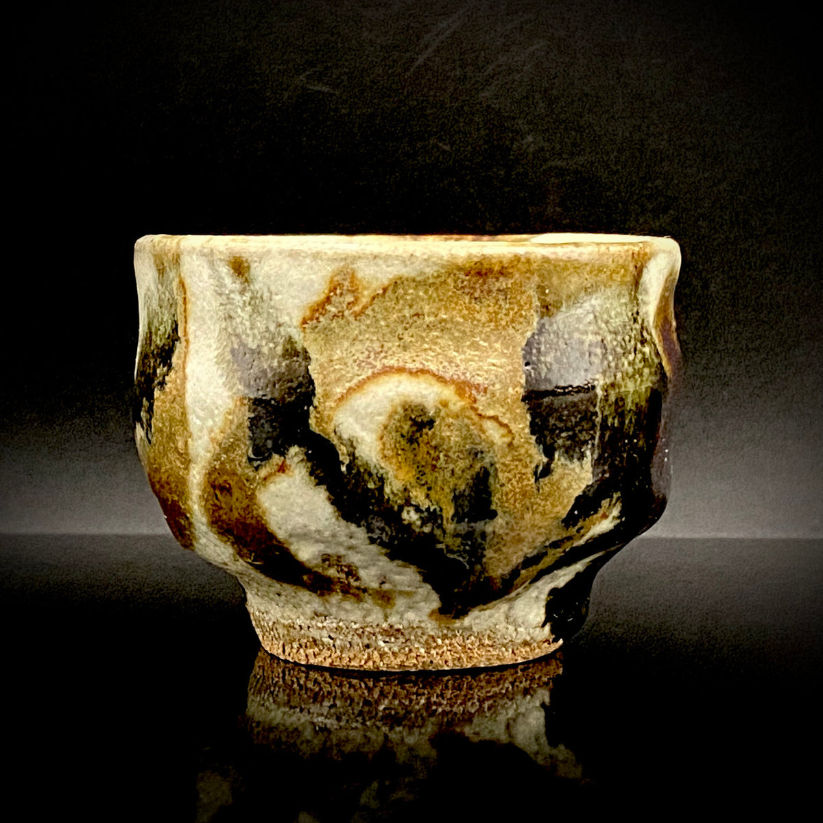 川尻浩史 Kawajiri Hiroshi 益子 Mashiko ware 益子烧 ぐい呑 guinomi sake cup 酒盏 ショットグラス shot glass 烈酒杯 (11/51)