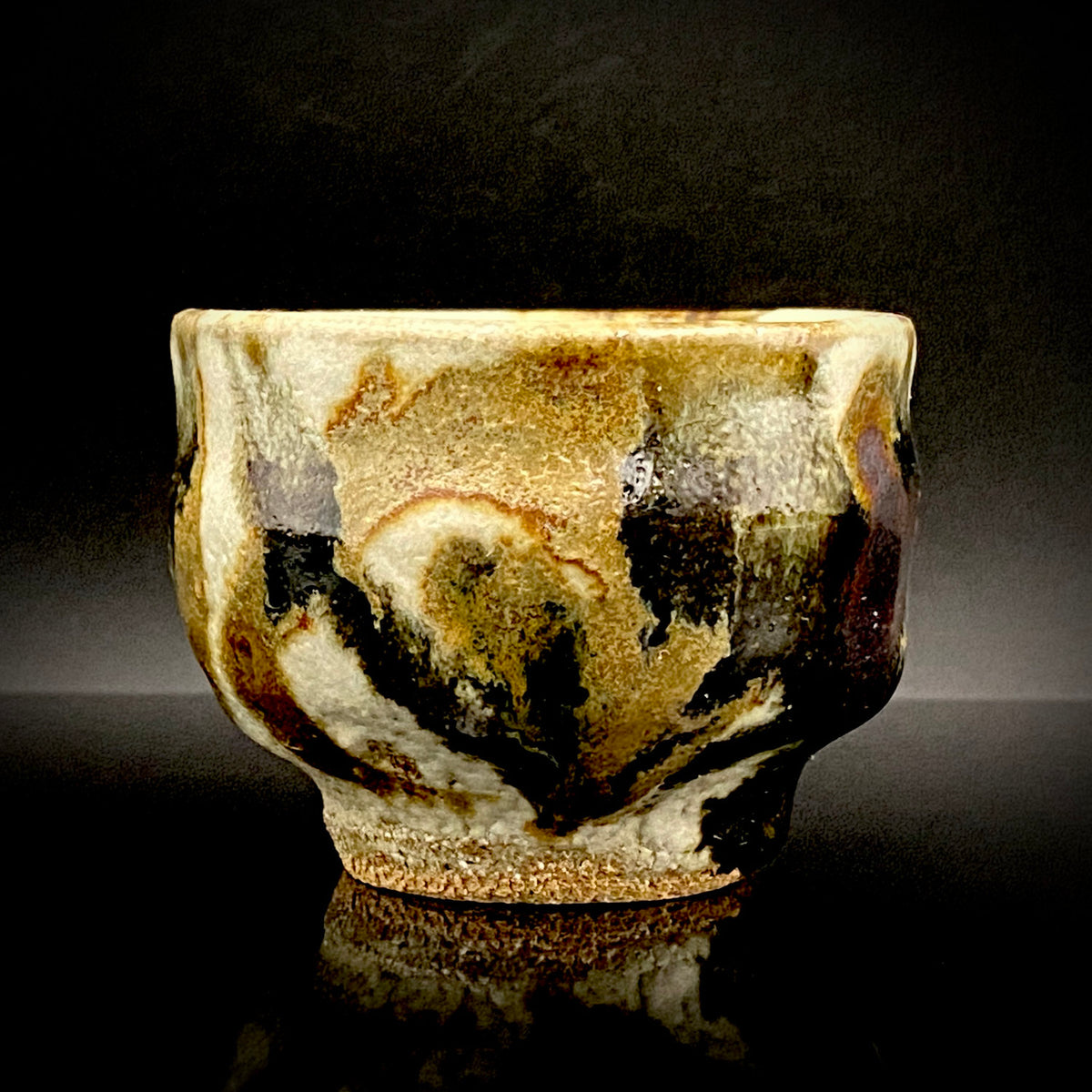 川尻浩史 Kawajiri Hiroshi 益子 Mashiko ware 益子烧 ぐい呑 guinomi sake cup 酒盏 ショットグラス shot glass 烈酒杯 (17/51)
