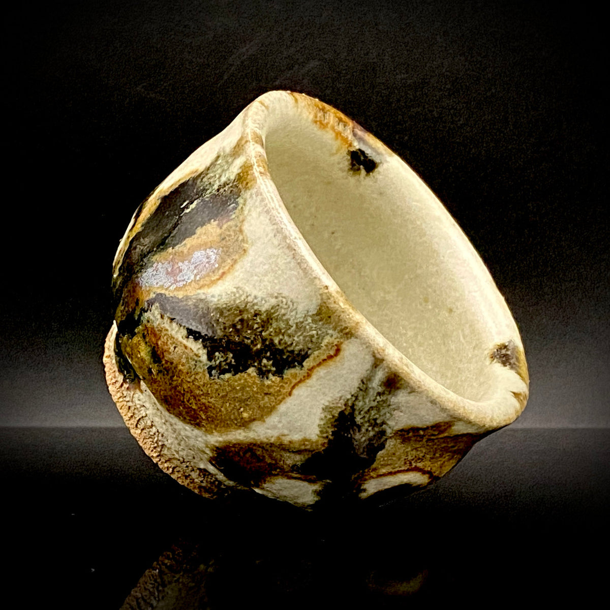 川尻浩史 Kawajiri Hiroshi 益子 Mashiko ware 益子烧 ぐい呑 guinomi sake cup 酒盏 ショットグラス shot glass 烈酒杯 (24/51)